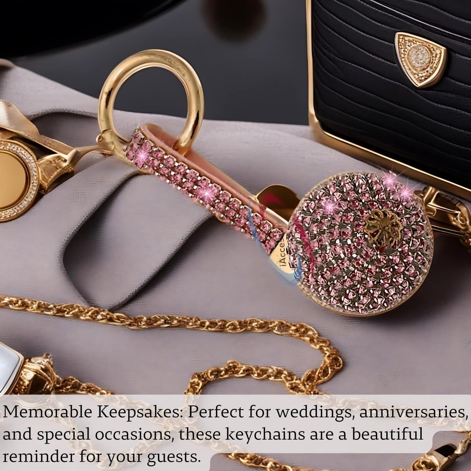 iAccessories-Bling-Crystal-Key-Chain-Charm-Fashionable-Keychain-for-Girls-bags-Cars-Bikes-Scooty-Home-Keys-Pink-5.jpg