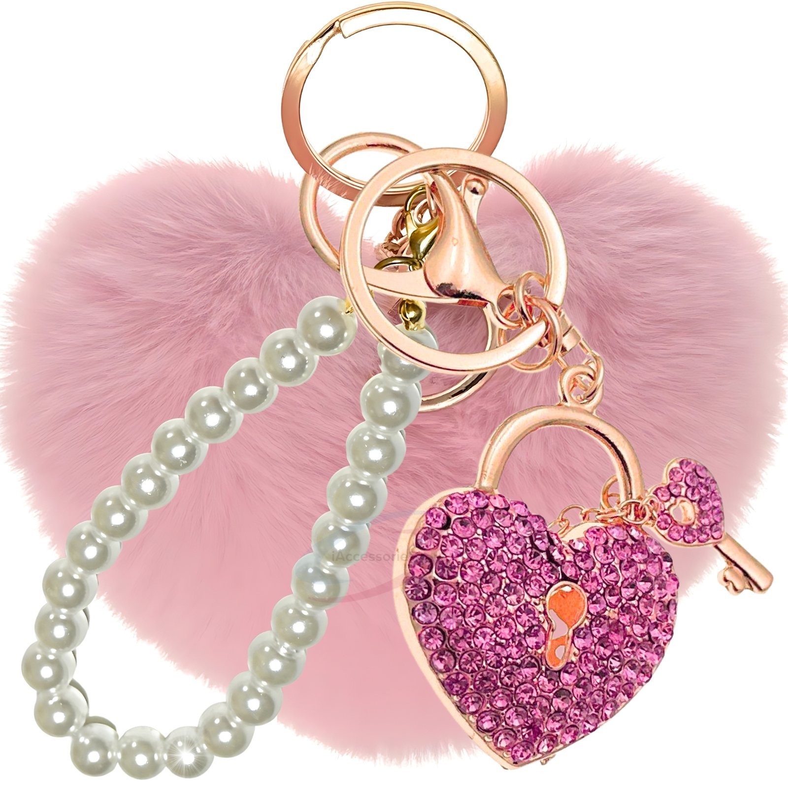 iAccessories-Faux-Fur-Heart-Lock-Keychain-for-Women-Girls-Pearl-Bead-Loop-Bag-Charm-Stylish-Rhinestone-Key-Ring-for-Handbags-Wallets-Luggage-Emotional-Gift-for-Her-Pink-1.jpg