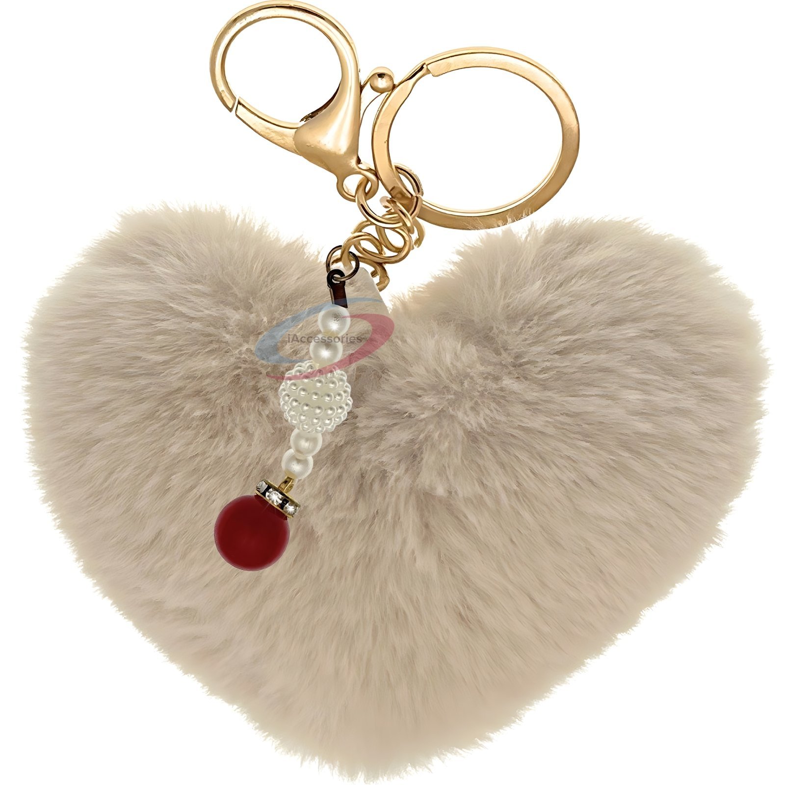 iAccessories-Soft-Faux-Fur-Pom-Pom-Fashionable-Heart-Key-Ring-Keychain-with-Pearl-Pendant-for-Girls-Bags-Wallets-and-Luggage-Beige-1.jpg