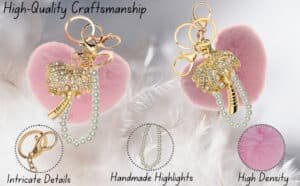 View 4: Keychain on a bag strap