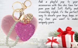 View 2: Plush faux fur and sparkling bling