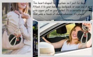 View 2: Fluffy heart close-up