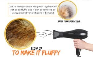 View 5: Metal key ring and clasp