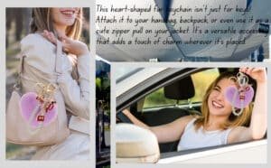 View 2: Fluffy heart close-up