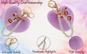 View 4: Keychain on handbag