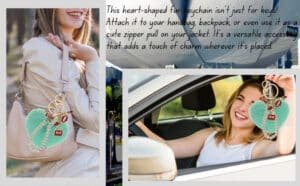 View 2: Fluffy heart close-up