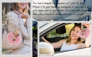 View 2: Fluffy heart close-up