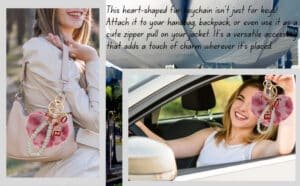 View 2: Fluffy heart close-up