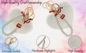 View 4: Keychain on handbag