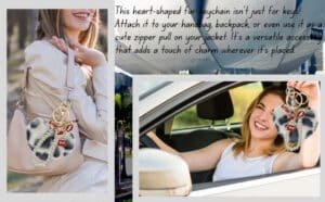 View 2: Fluffy heart close-up