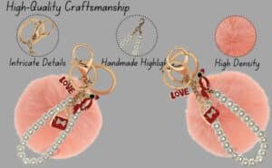 View 4: Keychain on handbag