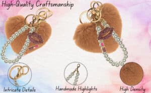 View 4: Keychain on handbag