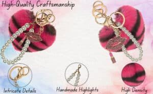 View 4: Keychain on handbag