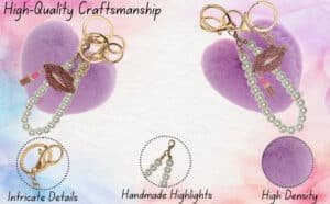 View 4: Keychain on handbag