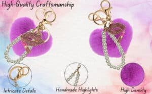 View 4: Keychain on handbag