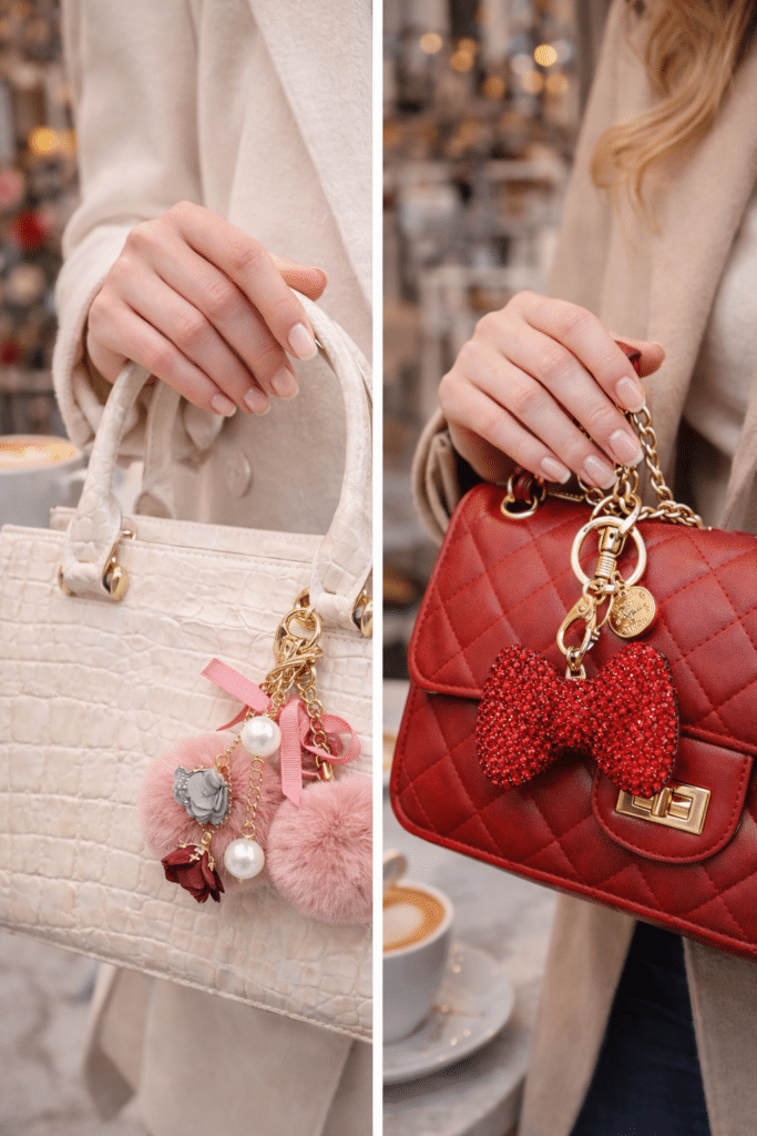 Cute pompom keychains - iaccessories